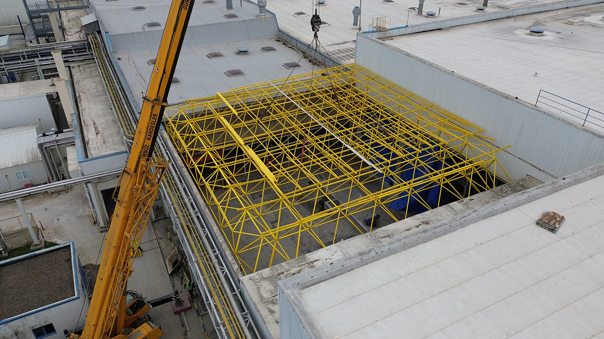 DNG Çelik Habas Otomobil Fabrikası - Boyahane 1.Etap